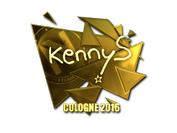 Sticker | kennyS (Gold) | Cologne 2016 image