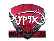 Sticker | Xyp9x (Foil) | Krakow 2017 image