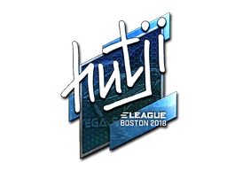 Sticker | hutji (Foil) | Boston 2018 image