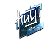 Sticker | hutji (Foil) | Boston 2018 image