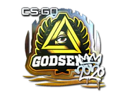 Sticker | GODSENT (Foil) | 2020 RMR image