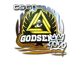 Sticker | GODSENT (Foil) | 2020 RMR image