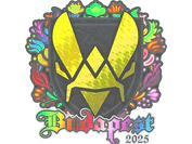 Sticker | Vitality (Holo) | Budapest 2025 image