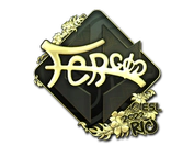 Sticker | fer (Gold) | Rio 2022 image