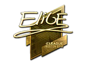 Sticker | EliGE (Gold) | Boston 2018 image
