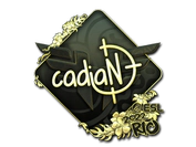 Sticker | cadiaN (Gold) | Rio 2022 image