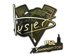 Sticker | buster (Gold) | Stockholm 2021 image