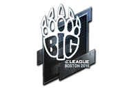 Sticker | BIG (Foil) | Boston 2018 image