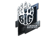 Sticker | BIG (Foil) | Boston 2018 image