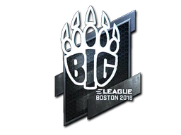 Sticker | BIG (Foil) | Boston 2018 image