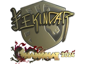 Sticker | YEKINDAR (Gold) | Shanghai 2024 image