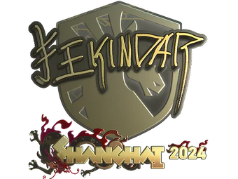 Sticker | YEKINDAR (Gold) | Shanghai 2024 image