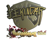 Sticker | YEKINDAR (Gold) | Shanghai 2024 image