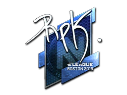 Sticker | RpK (Foil) | Boston 2018
