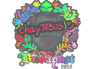 Sticker | chayJESUS (Holo) | Budapest 2025