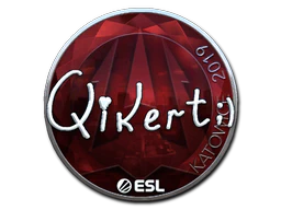 Sticker | qikert (Foil) | Katowice 2019