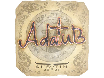 Sticker | adamb | Austin 2025 image