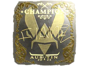 Sticker | FlameZ (Gold, Champion) | Austin 2025 image