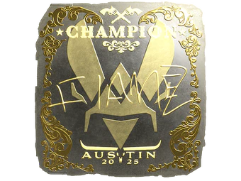 Sticker | FlameZ (Gold, Champion) | Austin 2025 image