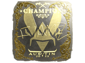 Sticker | FlameZ (Gold, Champion) | Austin 2025 image