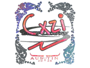 Sticker | Cxzi (Holo) | Austin 2025 image