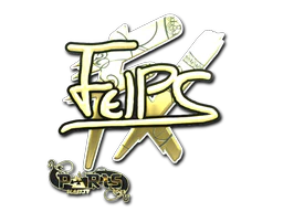Sticker | felps (Gold) | Paris 2023 image