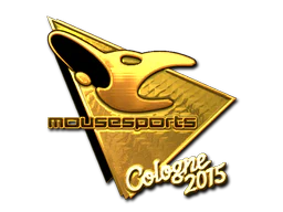 Sticker | mousesports (Gold) | Cologne 2015 image