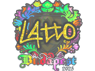 Sticker | latto (Holo) | Budapest 2025