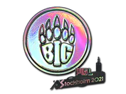 Sticker | BIG (Holo) | Stockholm 2021 image