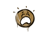 Sealed Graffiti | QQ (Desert Amber) image