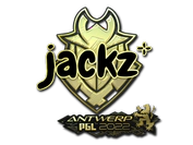 Sticker | JaCkz (Gold) | Antwerp 2022 image