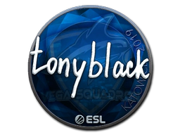 Sticker | tonyblack (Foil) | Katowice 2019 image