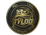 Patch | Tyloo (Gold) | Stockholm 2021 image
