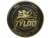 Patch | Tyloo (Gold) | Stockholm 2021 image