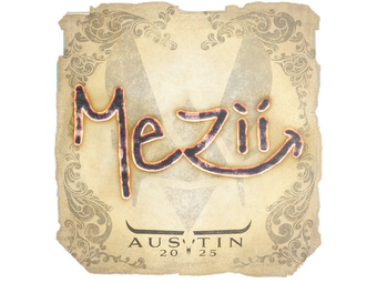 Sticker | mezii | Austin 2025 image
