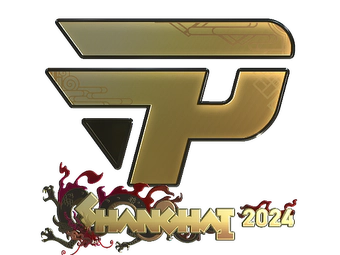 Sticker | paiN Gaming (Gold) | Shanghai 2024 image