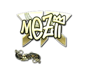 Sticker | mezii (Gold) | Paris 2023 image