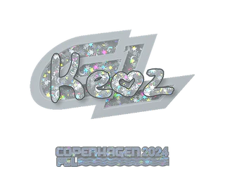 Sticker | Keoz (Glitter) | Copenhagen 2024