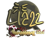 Sticker | Liazz (Gold) | Shanghai 2024 image