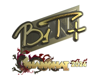 Sticker | b1t (Gold) | Shanghai 2024 image