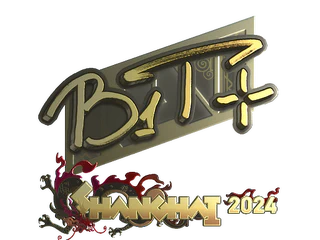 Sticker | b1t (Gold) | Shanghai 2024