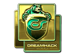 Sticker | ESC Gaming (Gold) | DreamHack 2014 image
