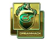 Sticker | ESC Gaming (Gold) | DreamHack 2014 image