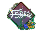 Sticker | fer (Glitter) | Rio 2022 image