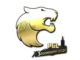 Sticker | FURIA (Gold) | Stockholm 2021 image