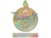 Sticker | Techno4K (Holo) | Copenhagen 2024 image
