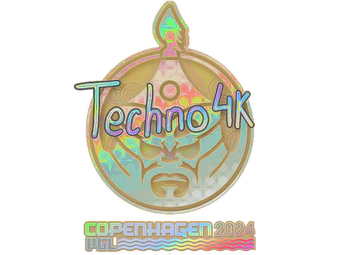 Sticker | Techno4K (Holo) | Copenhagen 2024 image