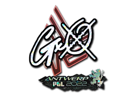 Sticker | gxx- (Glitter) | Antwerp 2022 image