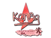 Sticker | k0nfig (Holo) | Antwerp 2022 image