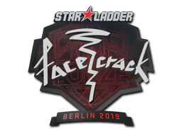 Sticker | facecrack | Berlin 2019 image